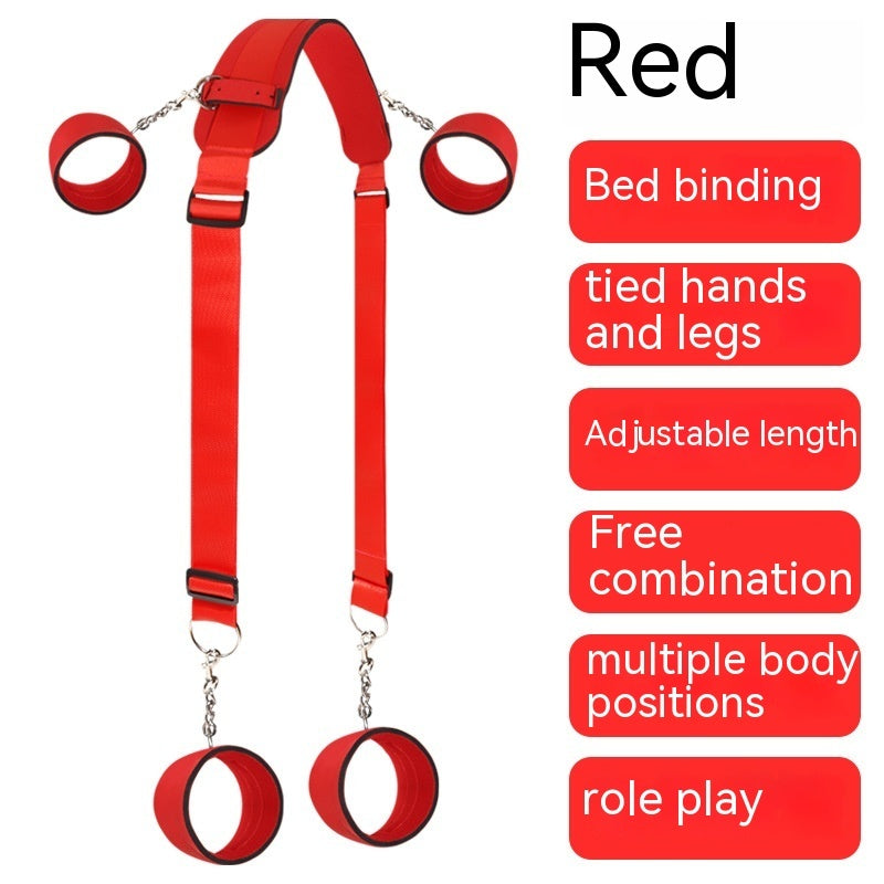 Props Bed Strap Bondage And Discipline Toy Magic Score Leg Pillow Suit