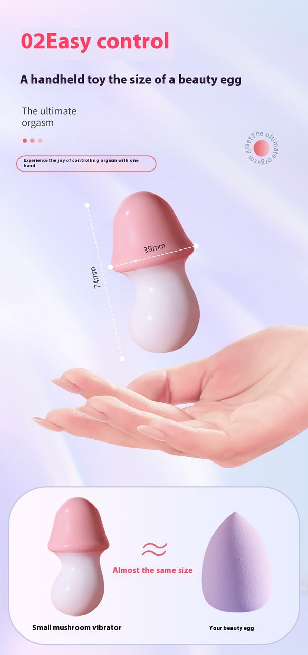 Mushroom Mute Immediately Wireless Toy