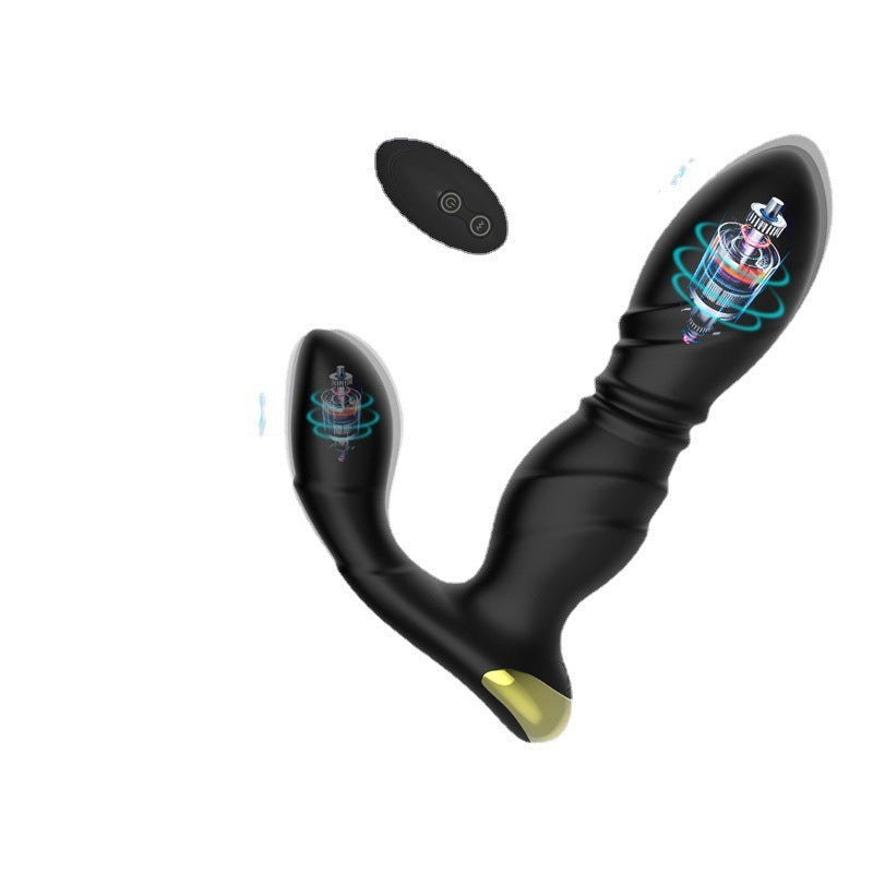 Telescopic Double Vibration Couple Prostate Massage