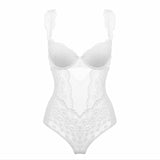 New Fashion Glamour Lace Translucent Ladies Bodysuit