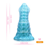 Mixed Color Liquid Silicone Butt Plug Super Soft Butt Plug Dildos