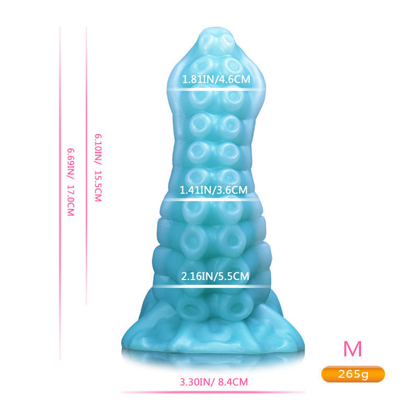 Mixed Color Liquid Silicone Butt Plug Super Soft Butt Plug Dildos