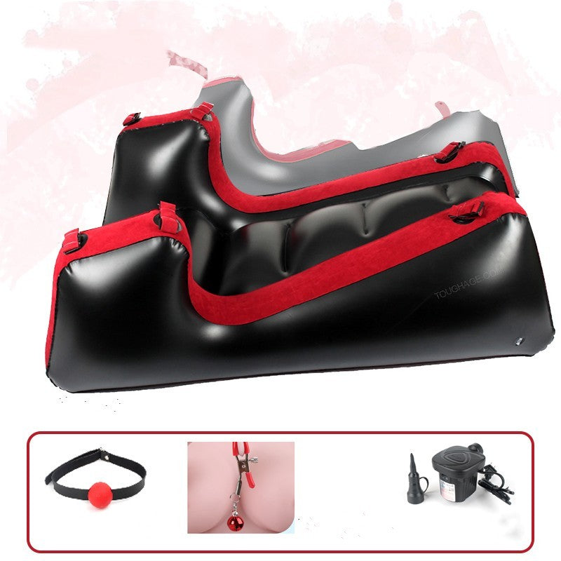 Hehuan Couple Position Assist Inflatable Love Love Sofa Cushion Sm Handcuffs