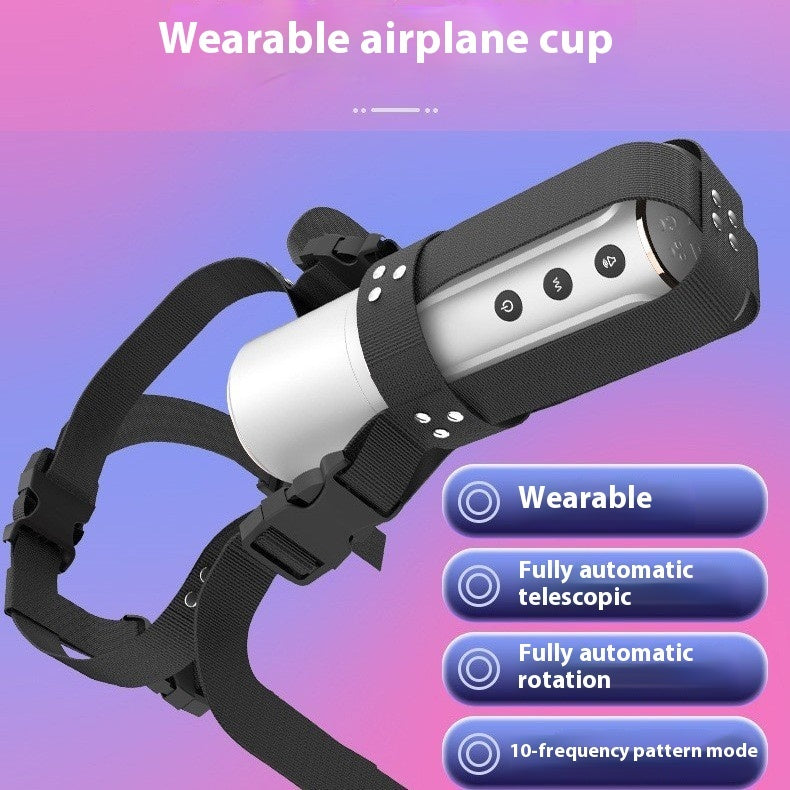 Wearables For Males Automatic Telescopic Rotating Toy Supplies