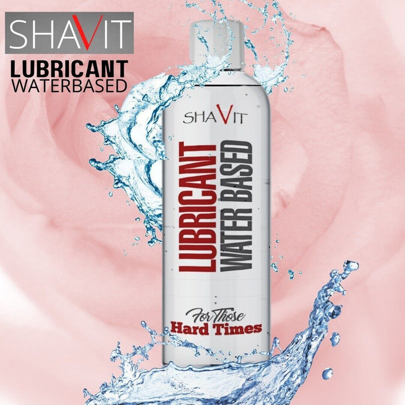 Shavit Long Lasting Lubricant - Water Based Lube Personal Natural Feel Sex Gel