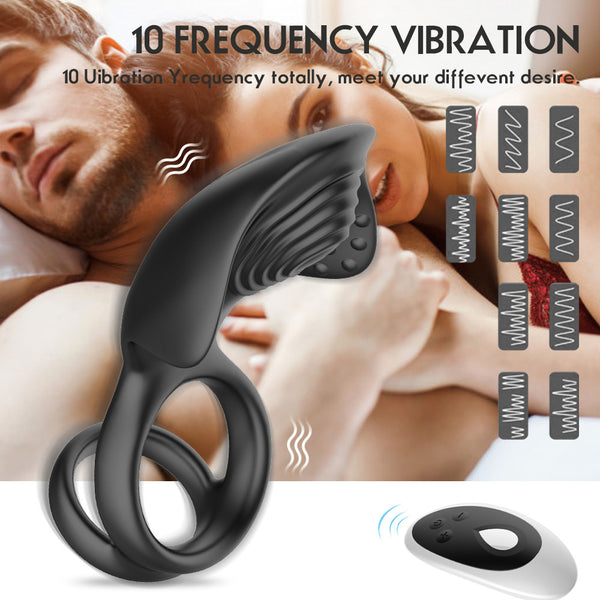 Masturbation Massager Male And Female Shared Buckle Lock Semen Ring Adult Erotic Supplies