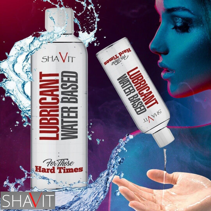 Shavit Long Lasting Lubricant - Water Based Lube Personal Natural Feel Sex Gel