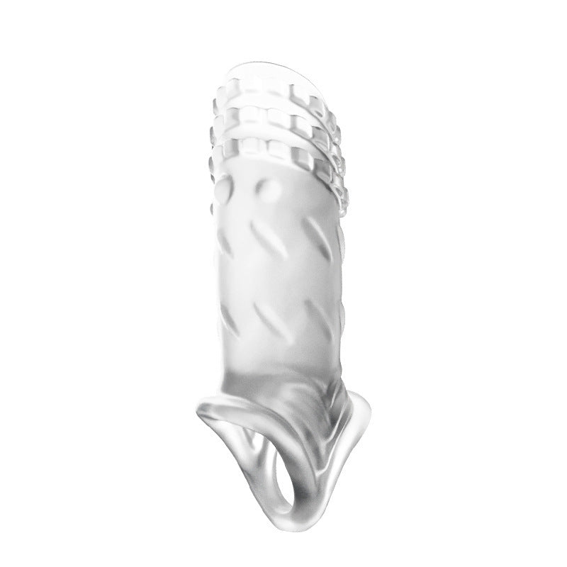 Exotic Condom Wearables For Males Long And Thick Crystal Cover