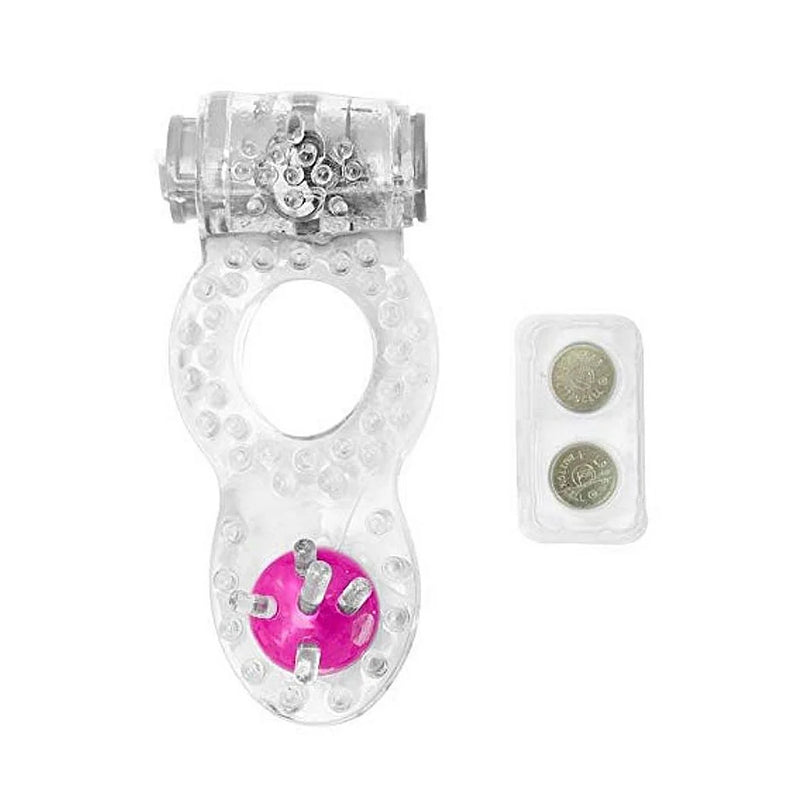 Ring Peniano Pearl  Double Pleasure